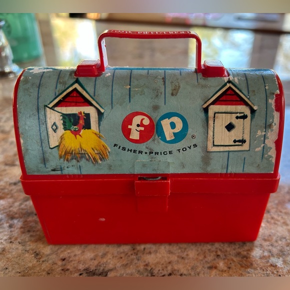 Fisher-Price Other - Fisher-Price #549 Mini Barn lunch box. No Thermos. 3x5.